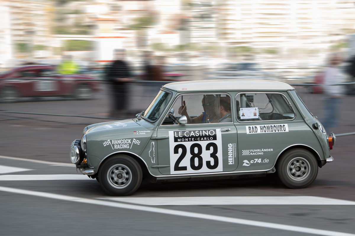 Grafikdesign Mini Cooper S für Rallye Monte Carlo Historique 2016